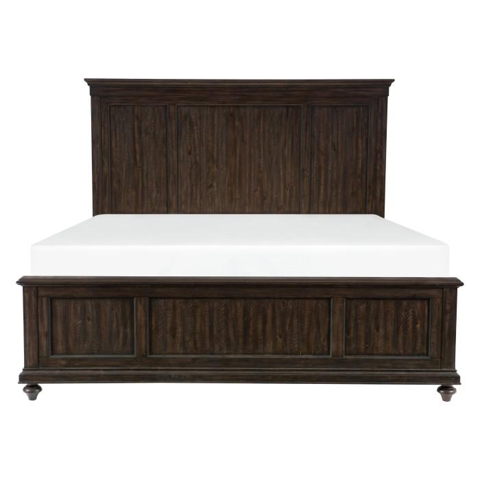 Cardona King Panel Bed in Driftwood Charcoal 1689K-1EK