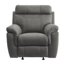 9301GRY-1 - Glider Reclining Chair