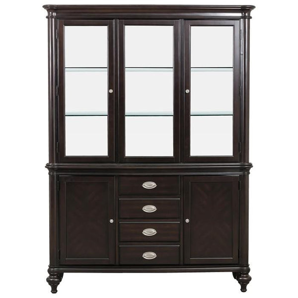 Marston Buffet with Hutch in Dark Cherry 2615DC-50-55 image