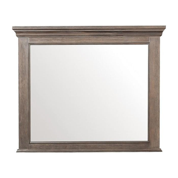 Taulon Mirror in Dark Oak 5438-6