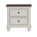 Baylesford Nightstand in Two Tone 1624W-4