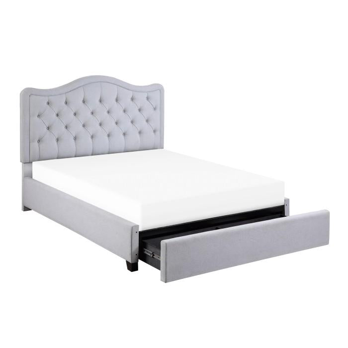 Toddrick (4) Eastern King Platform Bed with Storage Drawers
