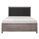 Woodrow Queen Panel Bed in Gray 2042-1