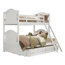 B1799-1FR - (5) Twin/Full Bunk Bed with Twin Trundle
