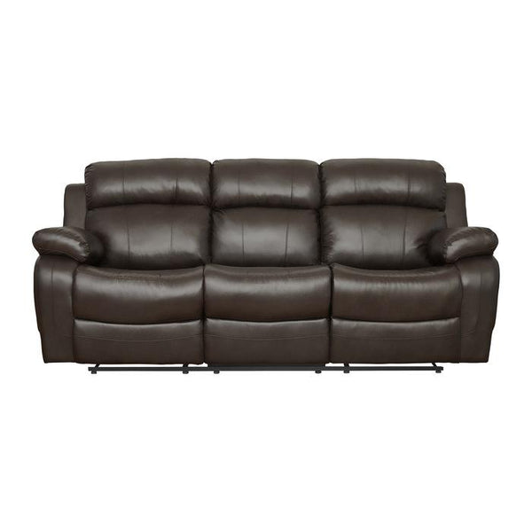 Marille Double Reclining Sofa in Brown image