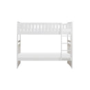 Galen Twin/Twin Bunk Bed in White B2053W-1