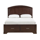 1520CHK-1CK-Bedroom (3) California King Platform Bed with Footboard Storage