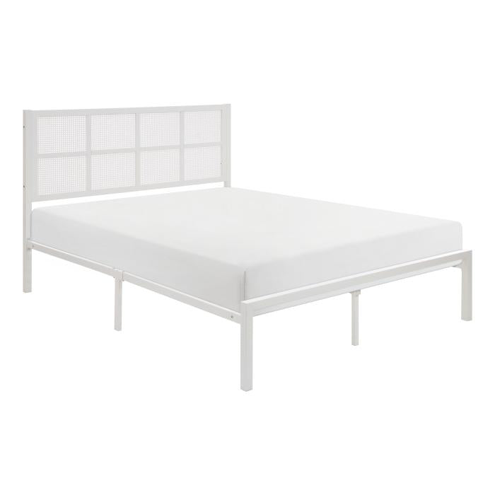 1635WH-1-Bedroom Queen Platform Bed