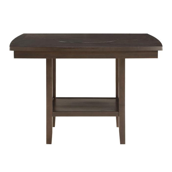 5716-36 - Counter Height Table with Lazy Susan image