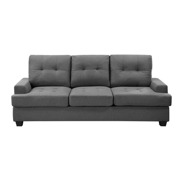 9367DGY-3N - Sofa with Drop-Down Cup Holders image