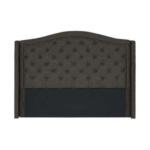 Bryndle (1/3)Full Headboard,Buton-Tufted&Nailhead