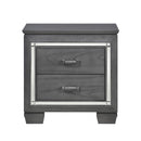 Allura Nightstand in Gray 1916GY-4