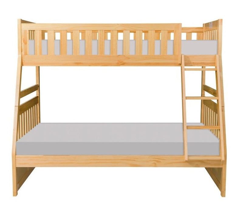 Bartly Twin/Full Bunk Bed in Natural B2043TF-1