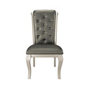 Crawford Side Chair in Silver (Set of 2)