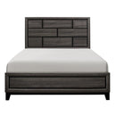 Davi King Panel Bed in Gray 1645K-1EK