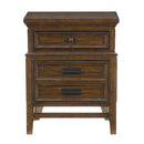 Frazier Nightstand in Dark Cherry 1649-4