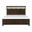 Griggs King Panel Bed in Dark Brown 1669K-1EK