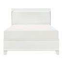 Kerren Full Platform Bed in White 1678WF-1