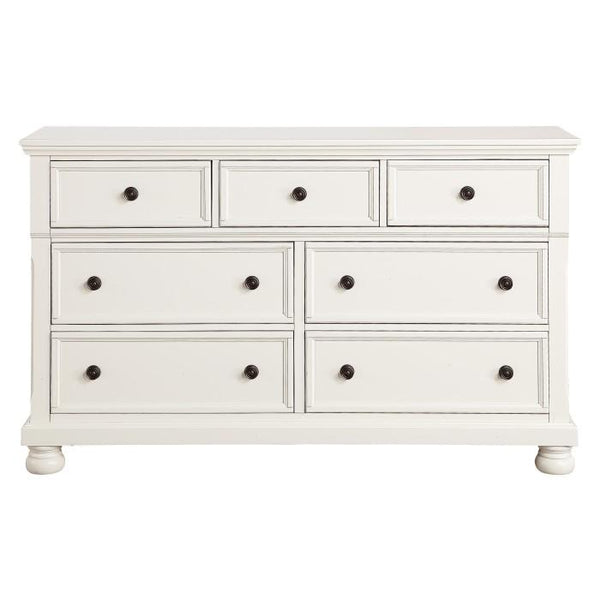 Laurelin 7 Drawer Dresser in White 1714W-5 image