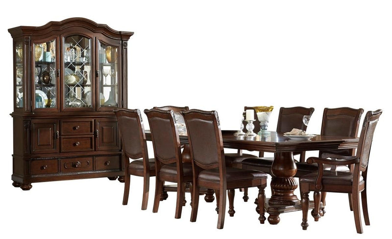 Lordsburg Buffet and Hutch in Brown Cherry 5473-50