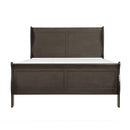 Mayville Full Sleigh Bed in Gray 2147FSG-1