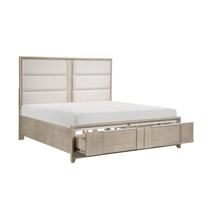 McKewen (3) Eastern King Platform Bed with Footboard Storage