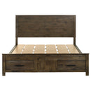 Woodmont Panel Platform Storage Bed