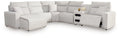 Modmax II Reclining Sectional with Chaise and Audio Console
