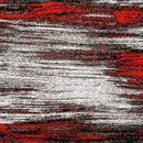 Sivas Gray/Red 8' X 10' Area Rug