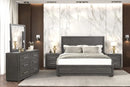 Crowthorne Bed White & Grey