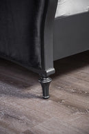 Melodi Parc Bed Black & Silver