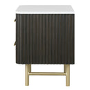 Nightstand w/Marble Top