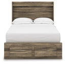 Elbrim Panel Storage Bed