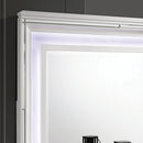 Emmeline Bed Silver & White