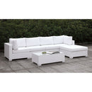 Somani L-Sectional W/ RIGHT Chaise + Coffee Table