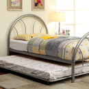 Rainbow Full Bed Black, White, Silver, Black, & Green