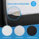 Hollyhock 4" Tri-Fold Memory Foam Topper