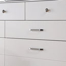 Brachium Bed White & Silver