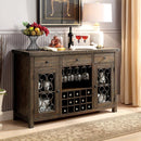 PAULINA Rustic Walnut Server