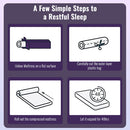 Nasturtium 10" Twin Bamboo Charcoal Infused Memory Foam