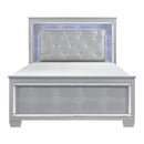 Allura (3)California King Bed, LED Lighting