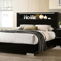 Carlie Bed White & Black