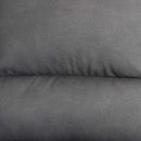 ALCESTER Brown & Gray Sectional w/ Sleeper, Ash