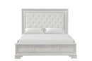 Stella Mia Bed White & White