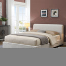Vertham E.King, Full, & Queen Bed White & Black