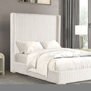 Cadwell E.King, Queen, & Full Bed White, Gray, & Black