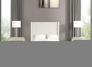 Cadwell E.King, Queen, & Full Bed White, Gray, & Black