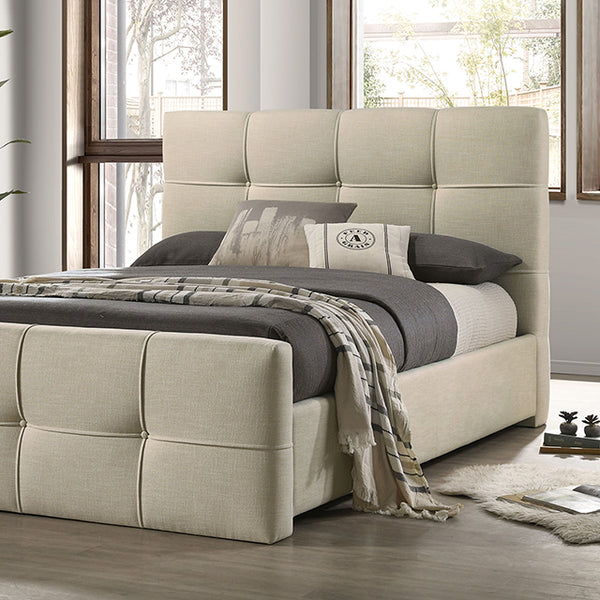 Merced Bed Ivory