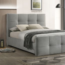 Merced Bed Gray & Ivory