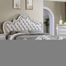 Ventresca 4 & 5 Piece Queen Bedroom Set White & Chrome